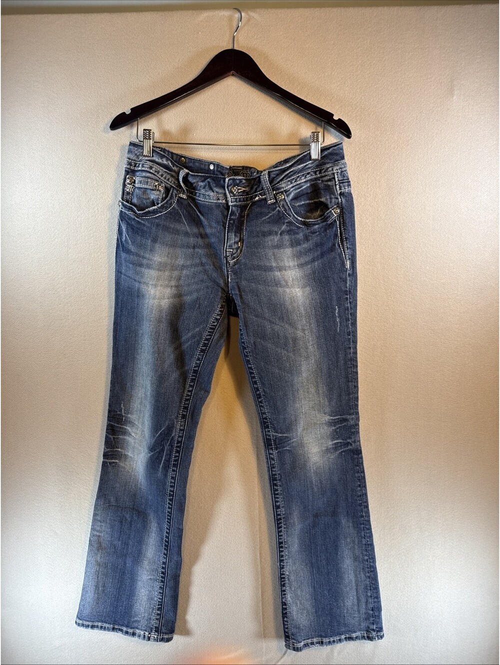 Miss Me JP5002854 Boot Cut Womenβs Jeans Size 34